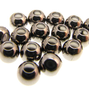 Gunmetal Beads Round 5mm with 2mm Hole Qty:100