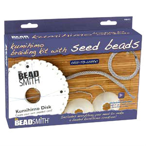 Kumihimo Braiding Starter Pack with Beads by The Beadsmith
