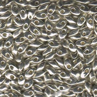 Miyuki Long Magatamas 4x7mm 1051 Galvanized Silver 