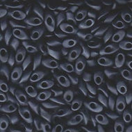 Miyuki Long Magatamas 4x7mm 2001 Gunmetal Matte 