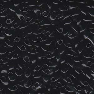 Miyuki Long Magatamas 4x7mm 0401 Black Opaque 