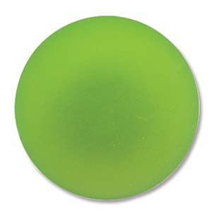Lunasoft Cabochon Round 24mm Lime Qty:1