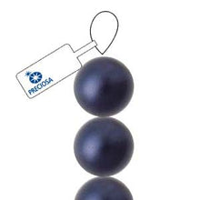 Load image into Gallery viewer, Preciosa Maxima Pearl Rounds 04mm Dark Blue Qty:31
