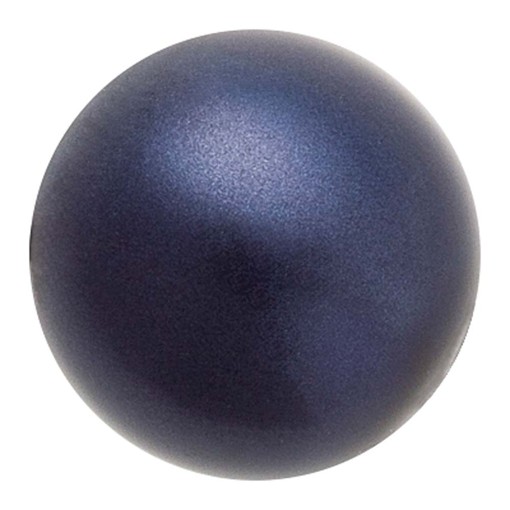 Preciosa Maxima Pearl Rounds 04mm Dark Blue Qty:31