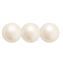 Load image into Gallery viewer, Preciosa Maxima Pearl Rounds 08mm Cream Qty:15
