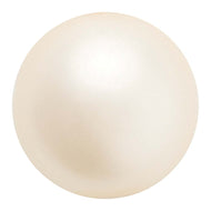 Preciosa Maxima Pearl Rounds 08mm Cream Qty:15