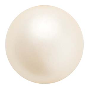 Preciosa Maxima Pearl Rounds 04mm Cream Qty:31
