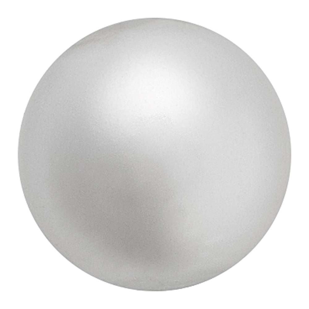 Preciosa Maxima Pearl Rounds 04mm Light Grey Qty:31