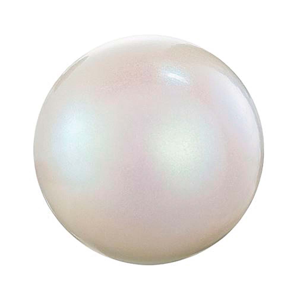 Preciosa Maxima Pearl Rounds 04mm Pearlescent White Qty:31