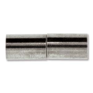 Black Oxide Plated Magnetic Barrel Clasp 6.2mmID Qty:3