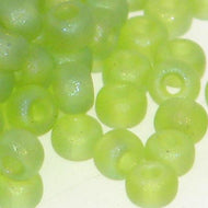Miyuki Rocailles 6/0 0143FR Chartreuse Transparent Matte AB