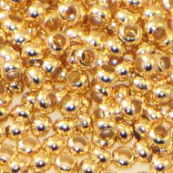 Metal Seedbeads 24K Gold Plated 11/0 Qty:12.4g
