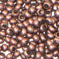 Metal Seedbeads Antique Copper 11/0 Qty:12.4g