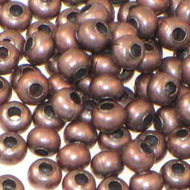 Metal Seedbeads Antique Copper 8/0 Qty:20g