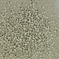Metal Seedbeads Beige 11/0 Qty:13g Tube