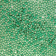 Metal Seedbeads Green 11/0 Qty:13g Tube