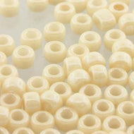 Czech Matubo Beads 7/0 Chalk Orange Luster Qty:10g