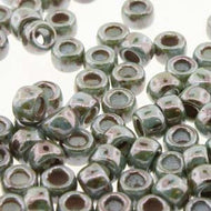 Czech Matubo Beads 7/0 Chalk Lazure Blue Qty:10g