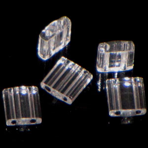 Miyuki Tila Beads 5mm 0131 Crystal Qty:10g Tube