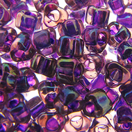 Miyuki Triangles 5/0 1832 Light Rose/Violet Color Lined Qty:10g
