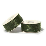 Nymo Size B Olive Qty:1 Bobbin