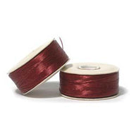 Nymo Size B Red Qty:1 Bobbin