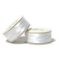Nymo Size B White Qty:1 Bobbin