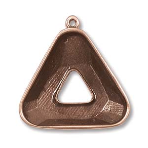 Pendant 20mm for Cosmic Triangle 1 Ring Ant. Cop Plate *D* Qty:1
