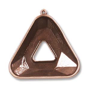 Pendant 30mm for Cosmic Triangle 1 Ring Ant. Cop Plate *D* Qty:1