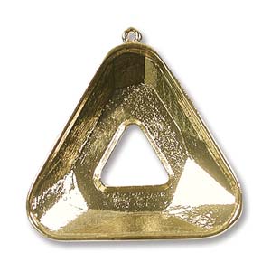 Pendant 30mm for Cosmic Triangle 1 Ring Br. Gold Plate *D* Qty:1