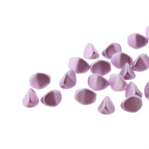 Czech Pinch Beads 5mm Pastel Light Rose Qty:50 Strung