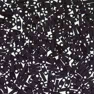 Miyuki Quarter Tila 0401F Black Matte Qty:1g