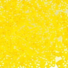Load image into Gallery viewer, Miyuki Quarter Tila 0404 Yellow Opaque Qty:1g

