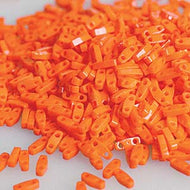Miyuki Quarter Tila 0406 Orange Opaque Qty:1g
