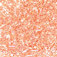 Miyuki Quarter Tila 0596 Salmon Semi-Matte Opaque Qty:1g