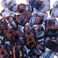 Czech Rulla Beads 3x5mm Vega on Crystal Qty:10g