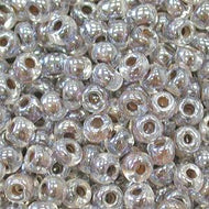 Czech Seedbeads 11/0 Crystal Taupe Lined