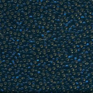 Czech Seedbeads 11/0 Montana Silver Lined