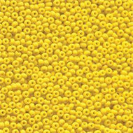 Czech Seedbeads 11/0 Dark Yellow Opaque