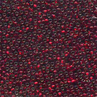 Czech Seedbeads 11/0 Ruby Copper Lined