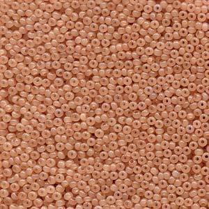 Czech Seedbeads 11/0 Wheat Opal Solgel