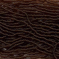 Czech Seedbeads 11/0 Dark Topaz Transparent