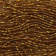 Czech Seedbeads 8/0 Topaz Silver Lined Qty:23g