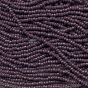 Czech Seedbeads 8/0 Purple Opaque Qty:40g Strung
