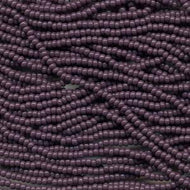 Czech Seedbeads 8/0 Purple Opaque Qty:40g Strung