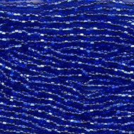 Czech Seedbeads 8/0 Sapphire Silver Lined Qty:23g