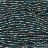 Czech Seedbeads 8/0 Emerald Transparent Matte AB Qty:35g Strung