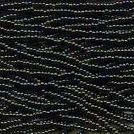 Czech Seedbeads 8/0 Green Iris Qty:43g Strung
