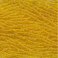 Czech Seedbeads 8/0 Yellow Transparent Qty:37g Strung