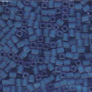 Miyuki Squares 4mm 0149F Capri Blue Matte Qty:10g